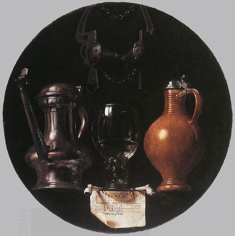 TORRENTIUS, Johannes Emblematic Still-Life er oil painting picture
